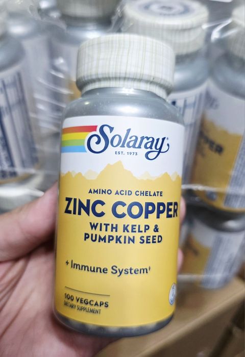 ДОСТАВКИ НЕТ Solaray цинк медь 100шт 120 000сум Made in USA