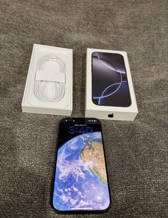 Iphone 16 PRO 256GB - 100% Baterie Full Box Garantie Impecabil