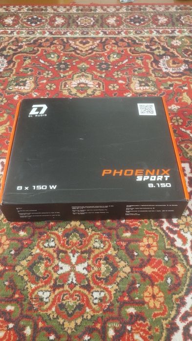 Dl audio phoenix sport 8.150
150 Bт
Номинальная выходная мощнос