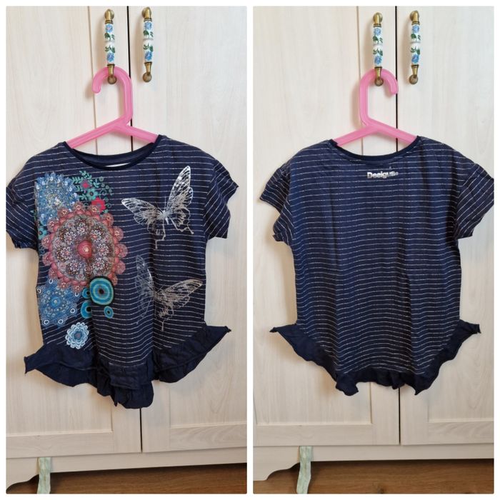 Tricou Desigual 7-8 ani