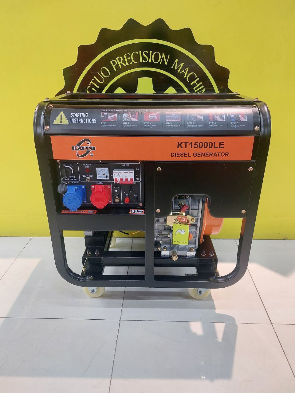 Generator Dizel mator Ming tuo xittoy sifatli firmasi tomonidan.