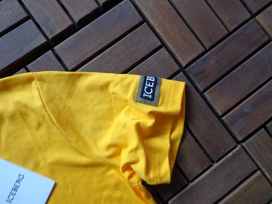 Мъжка тениска Iceberg Ivory T-shirt with Cartoon Detail размери M, L