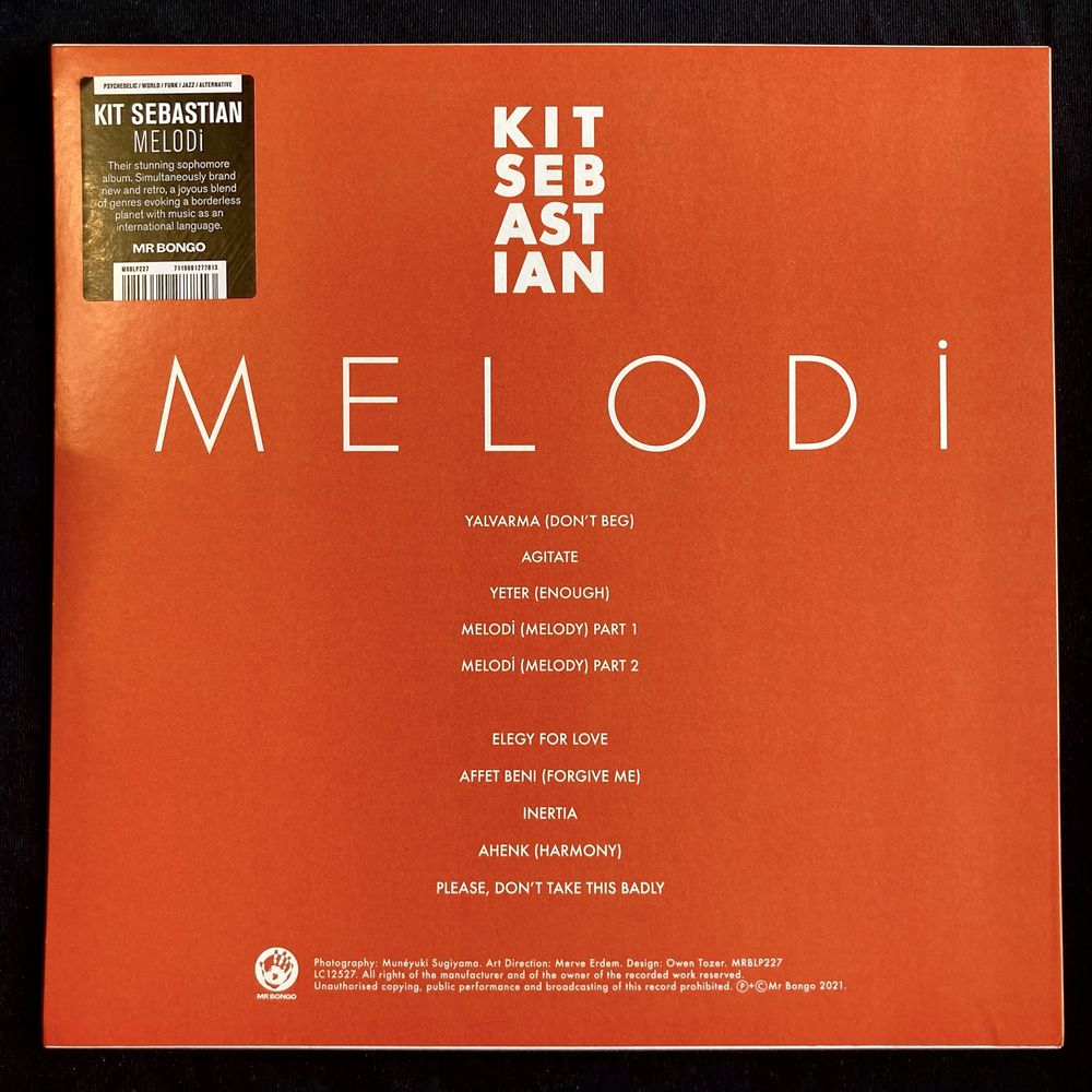 Kit Sebastian – Melodi (vinyl, LP)