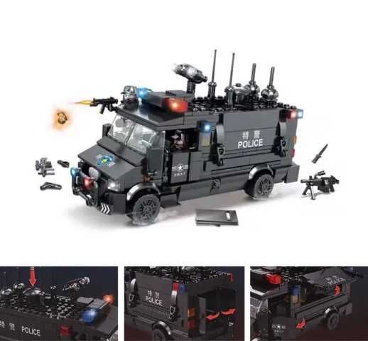 Конструктор за момче "SWAT POLICE" /409+ елемента/