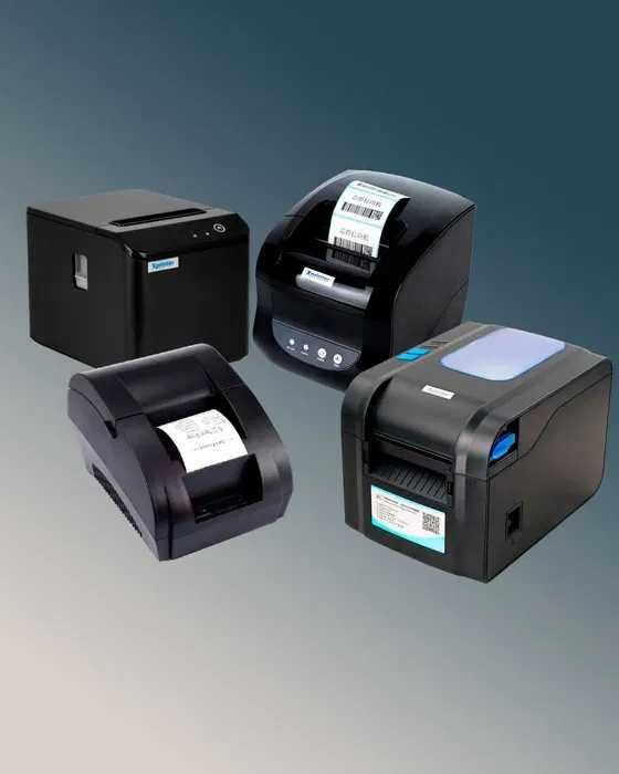 термопринтеры Xprinter Chek Aparat XP-T80, XP-58, XP-365B, XP-370B