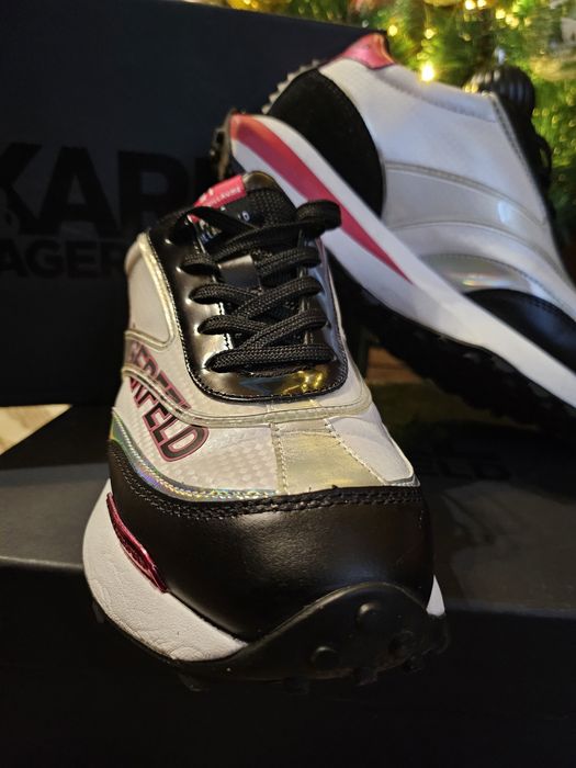 Karl Lagerfeld скосени спортни обувки