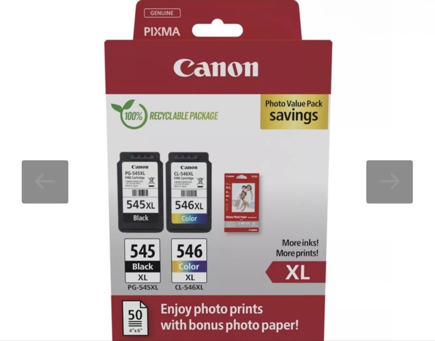 Мастилен комплект касети за Canon