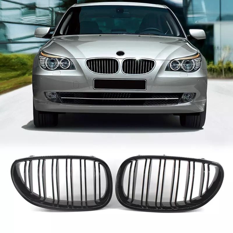 Set Grile Nari Duble Bmw M Seria 5 e60 e61 Piano Black