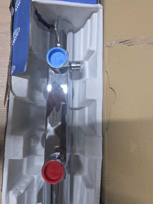 Grohe Precision baterie de duș perete cu termostat crom 34840000