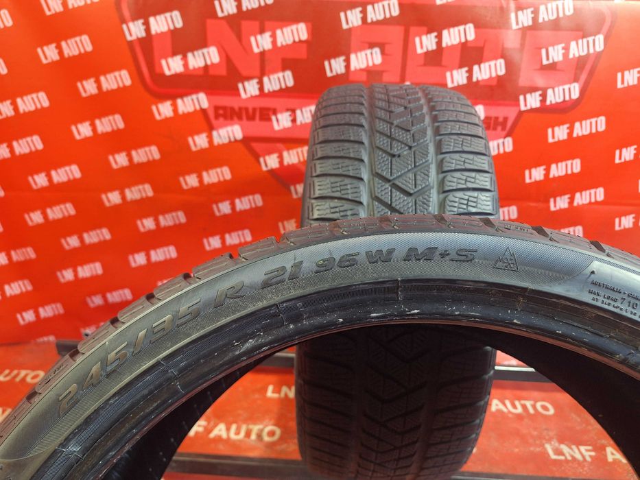 Anvelope de IARNA - 245/35/21 - PIRELLI - 7.5 MM - DOT 2016 !