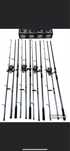 Set 4 Lansete pentru Crap si Somn, Diamant Alb Next Carp, lungime 3,90
