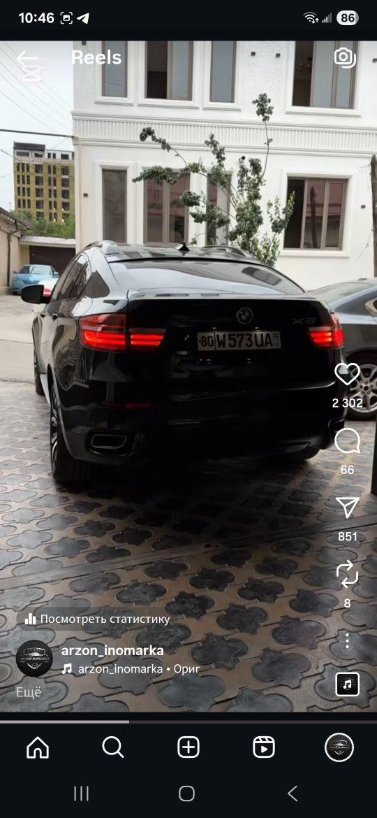 Bmw x6 sotuda 3.5