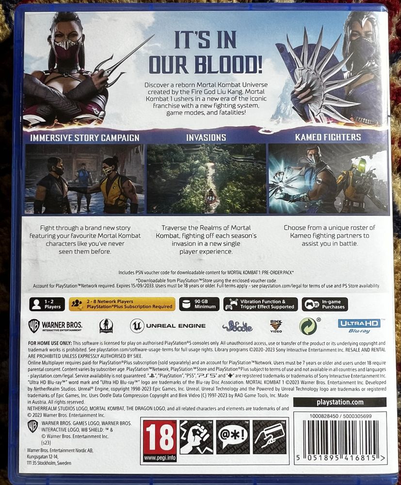 Mortal Kombat 1 Ps5