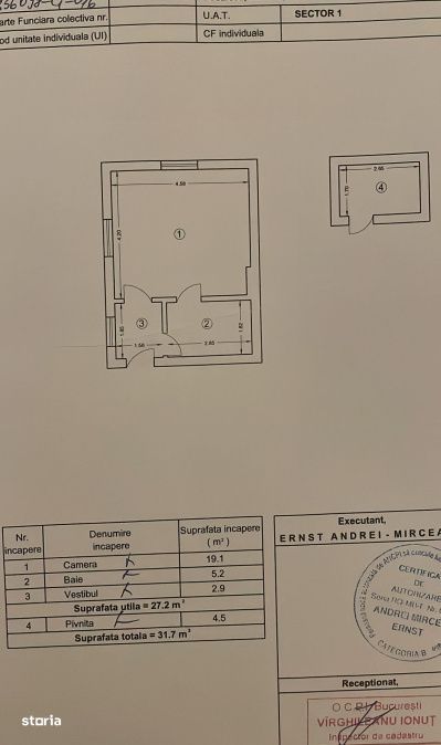 Garsoniera Calea Plevnei-Berzei-Zona Vile