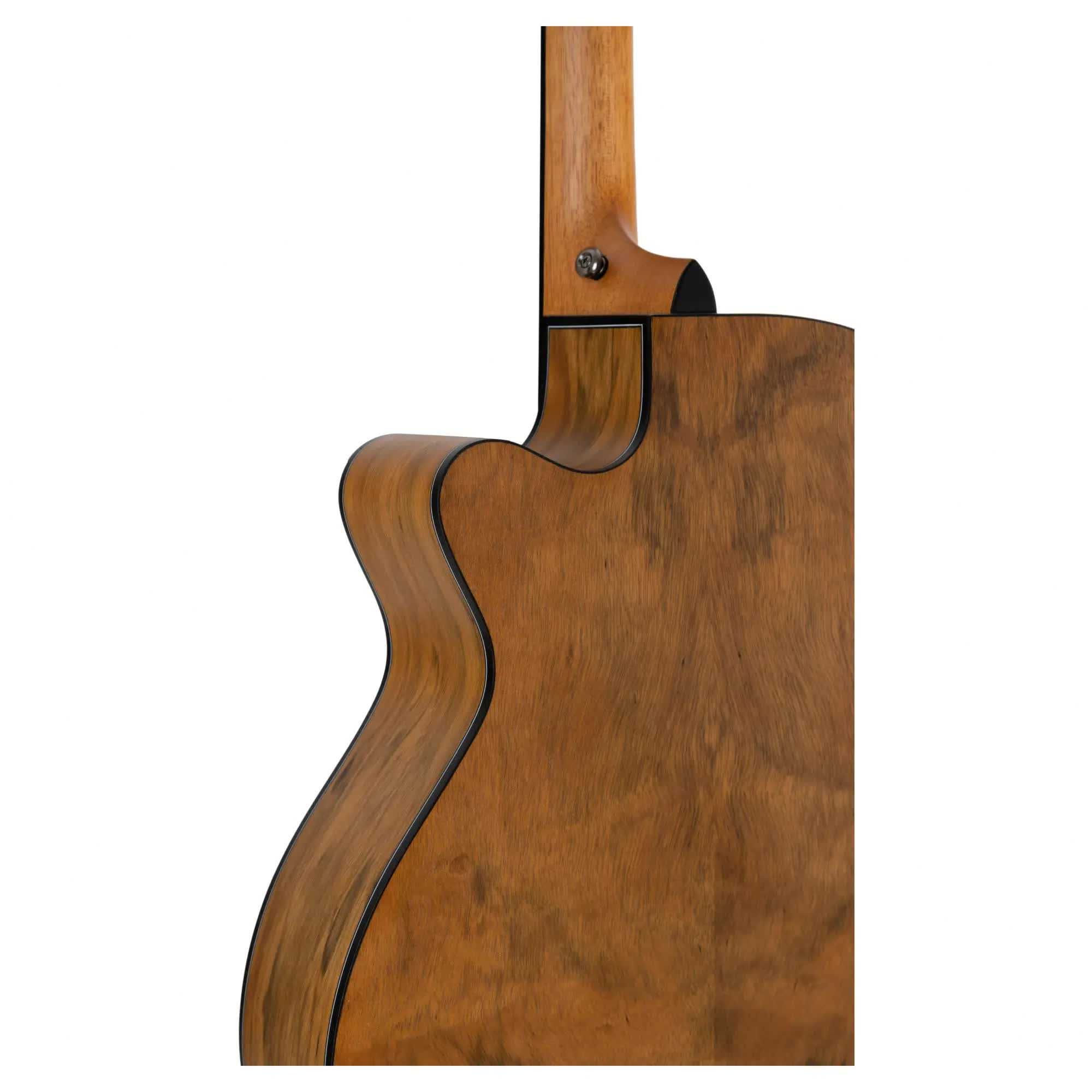 Set chitara acustica concert cutaway natur Rocktile WSC-100C NT