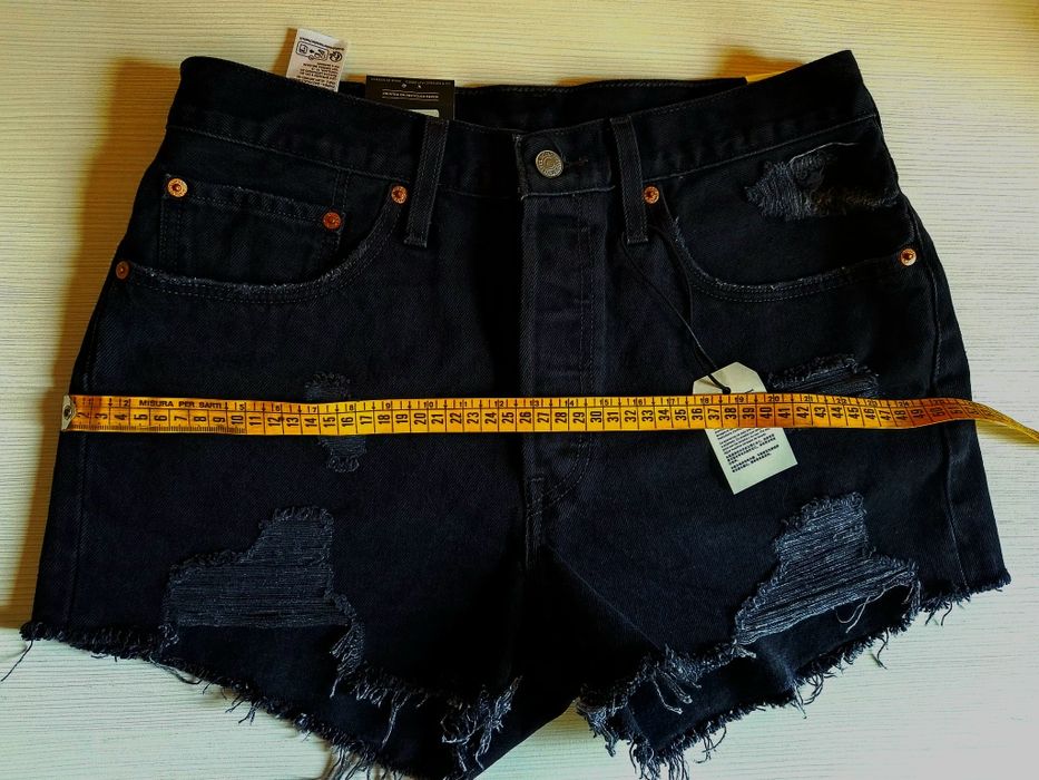 Blugi scurti Levi's Regular Jeans 501 (Marimea W30)Levis