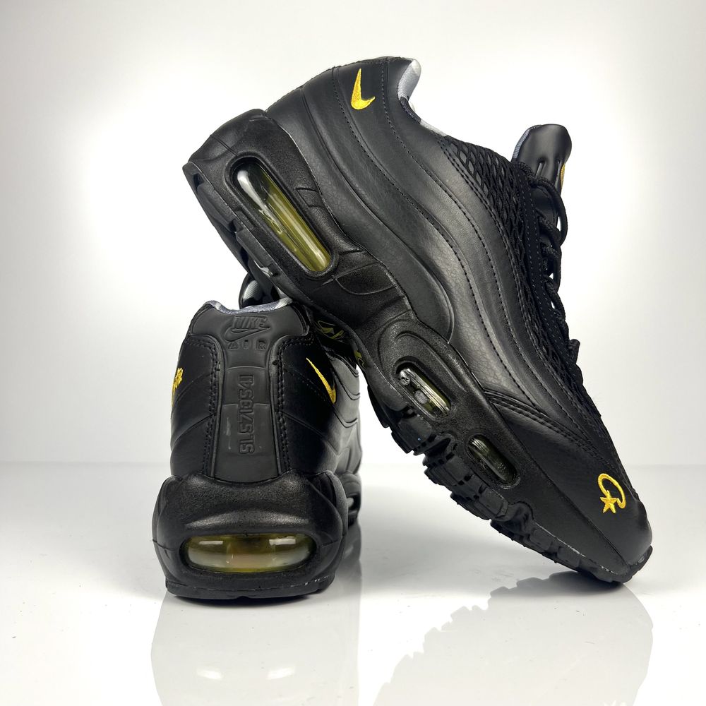 Nike Air Max 95 Corteiz Black Tour Yellow | Размери 40,42,43,44,45,46