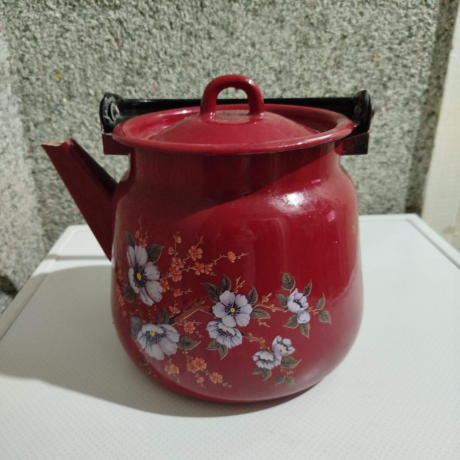 Чайник эмалированный