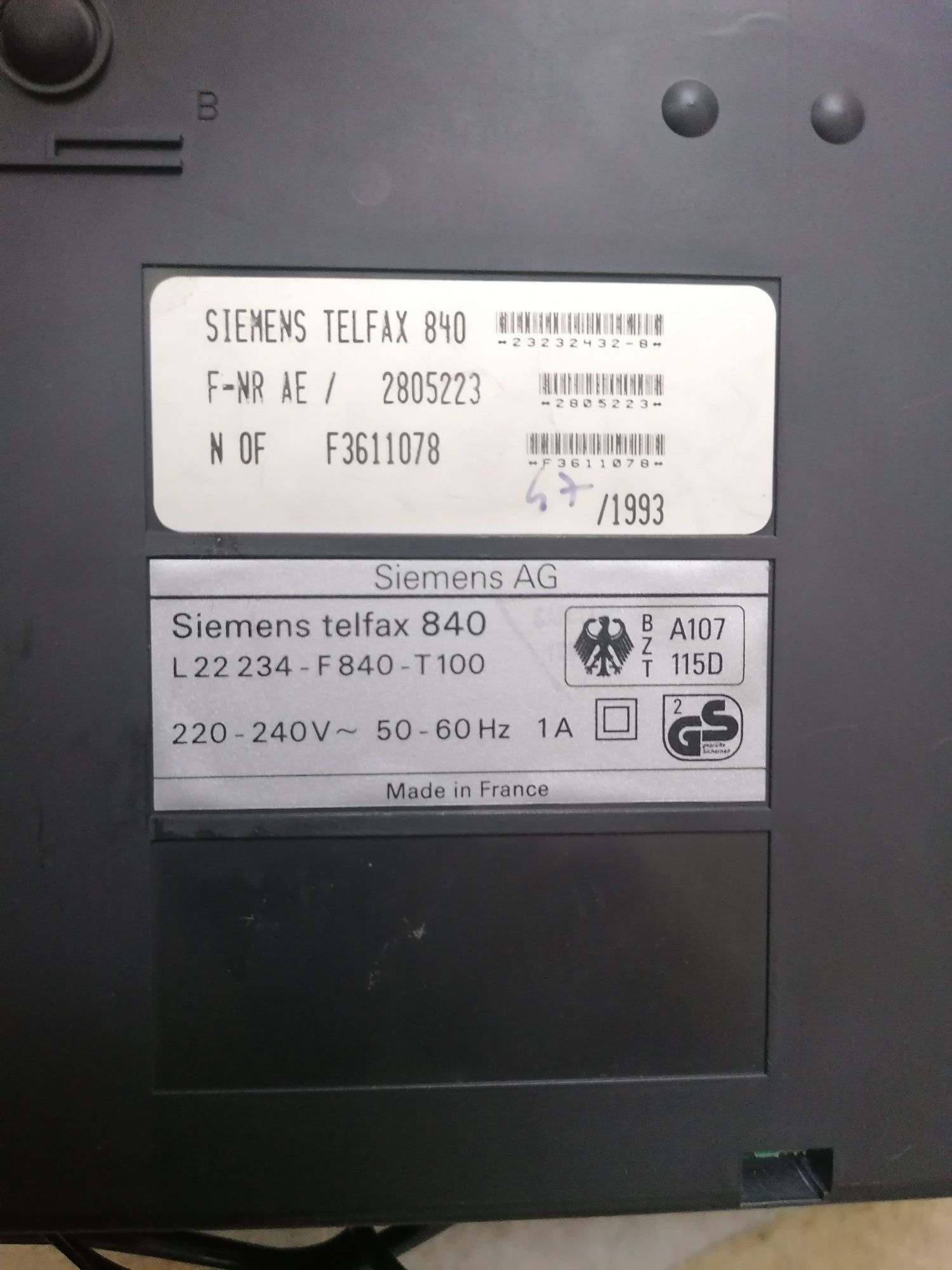 Телефон и Факс Siemens