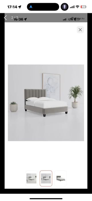 Продам кровать без матраса