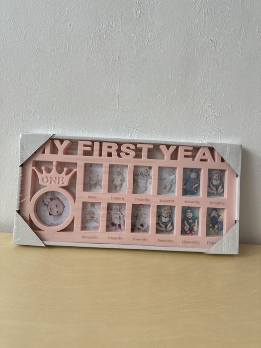 My first year Рамка за 12 снимки + 1