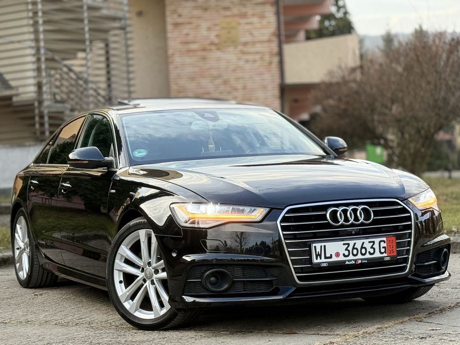 Audi A6 2.0TDI•190cp•Ultra•2017•S-Line•Full-Opțion