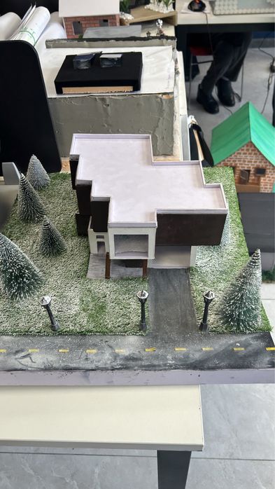 макет,дом из пвх