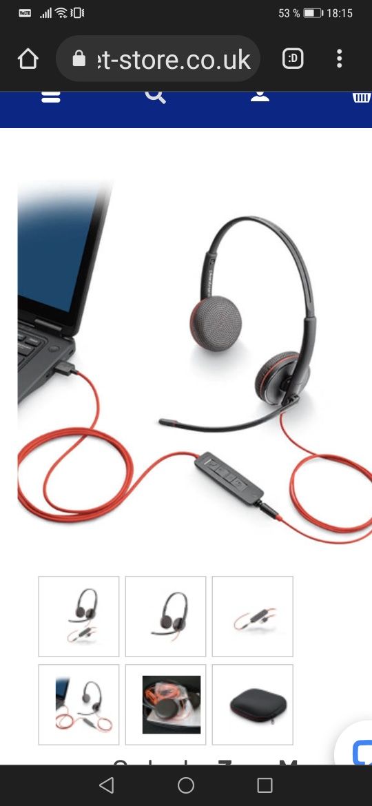 Vand casti Plantronics