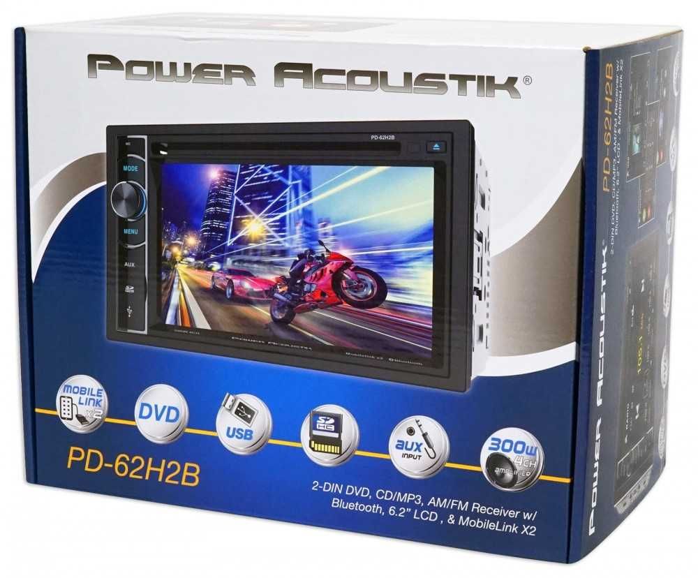 Мултимедия Power Acoustik PD-62H2B / 6.2” DVD/CD/USB/SD & MHL