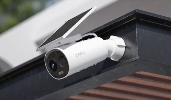 Camera inteligenta cu panou solar - 2K, 2Mp, IP66