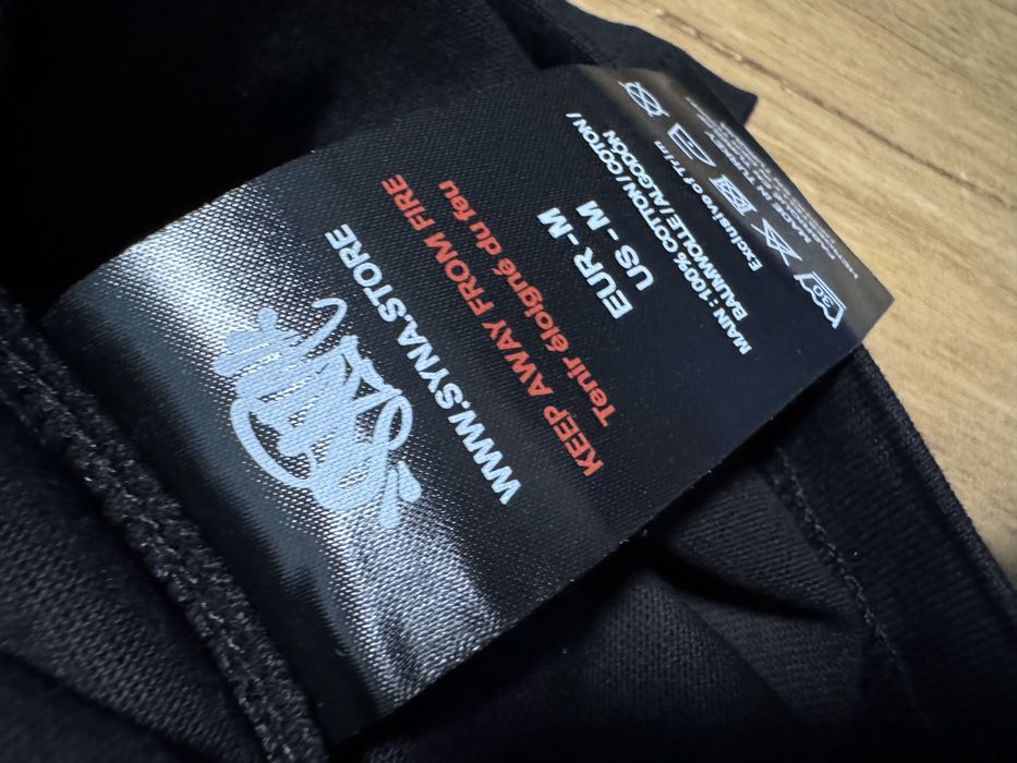 НОВО! Syna x Nemzzz "Rent's Due" Black T-shirt тениска