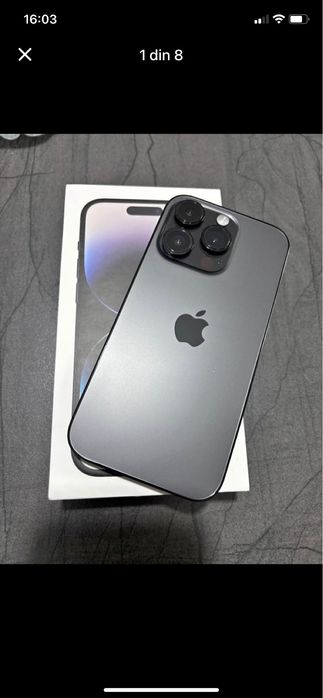 iPhone 14 PRO 128GB Baterie100% Full Box ca NOU!