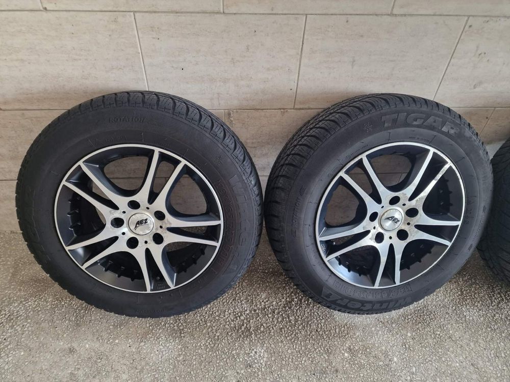 Алуминиеиви джанти с гуми за Ауди 15”