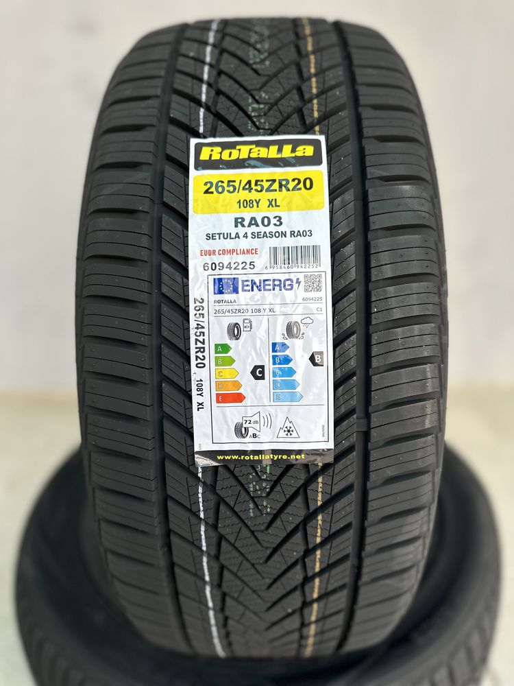 Нови всесезонни ROTALLA SETULA 4 SEASON RA03 265/45R20 108Y XL НОВ DOT