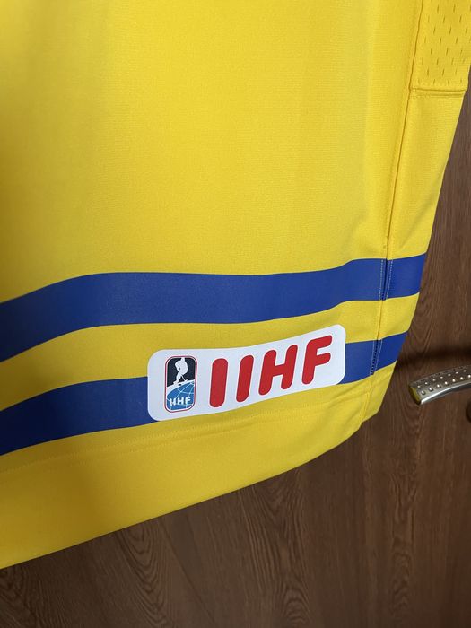 Nike Sweden Швеция Olympic Game Jersey NHL Хокейна Блуза Тениска