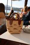 Longchamp le pilage extra small panier мини лятна чанта