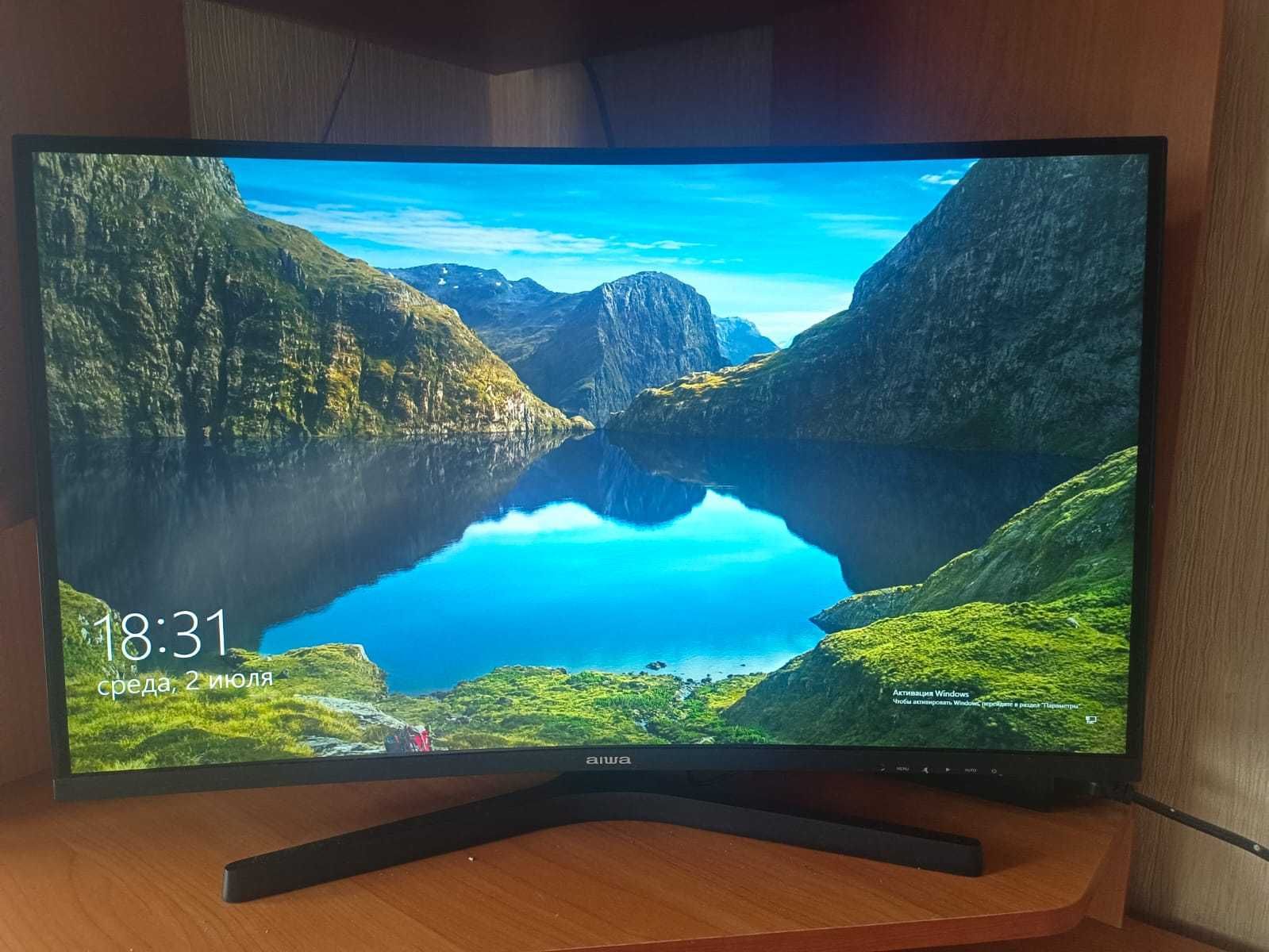 Продаю готовый мощный игровой компьютер с монитором