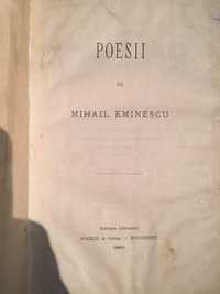 Eminescu volume "Poesii" si "Proza si versuri"