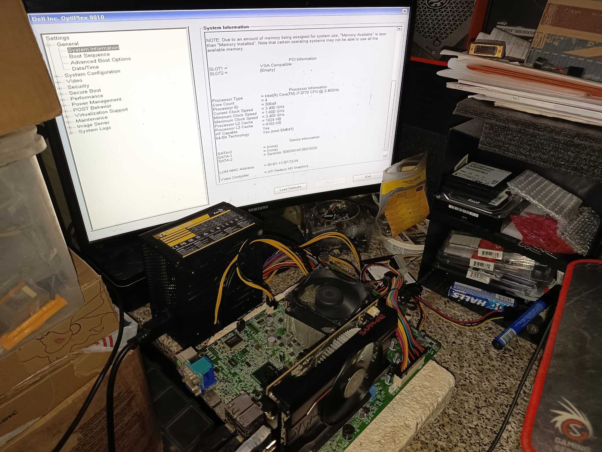 Procesor gaming, Core i7 3770, gen 3, aproximativ ca ryzen 5 1600