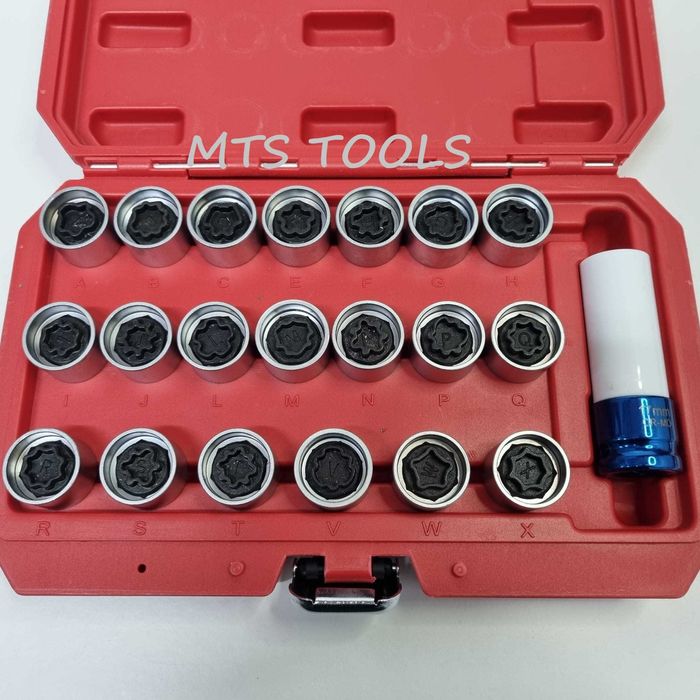 Set chei speciale antifurt AUDI 21 piese 5568