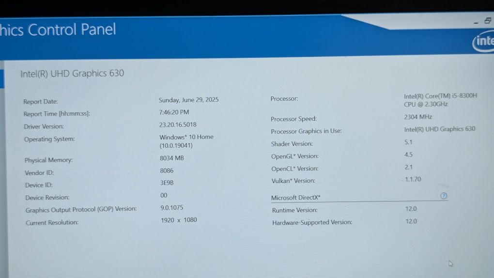Acer Nitro 5 (AN515-52)
Кратко описание
Снимки