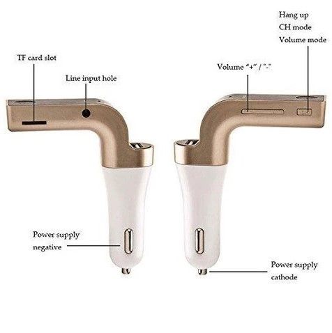 ПРОМО!Bluetooth Хендсфри за кола, USB зарядно, FM трансмитер, MP3 плеъ