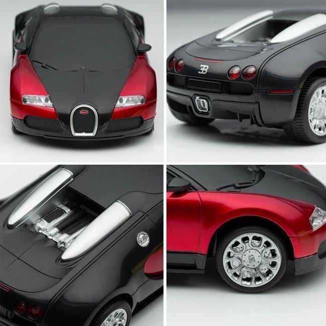 Bugatti Veyron 16.4 Grand Sport Червена кола с дистанционнo