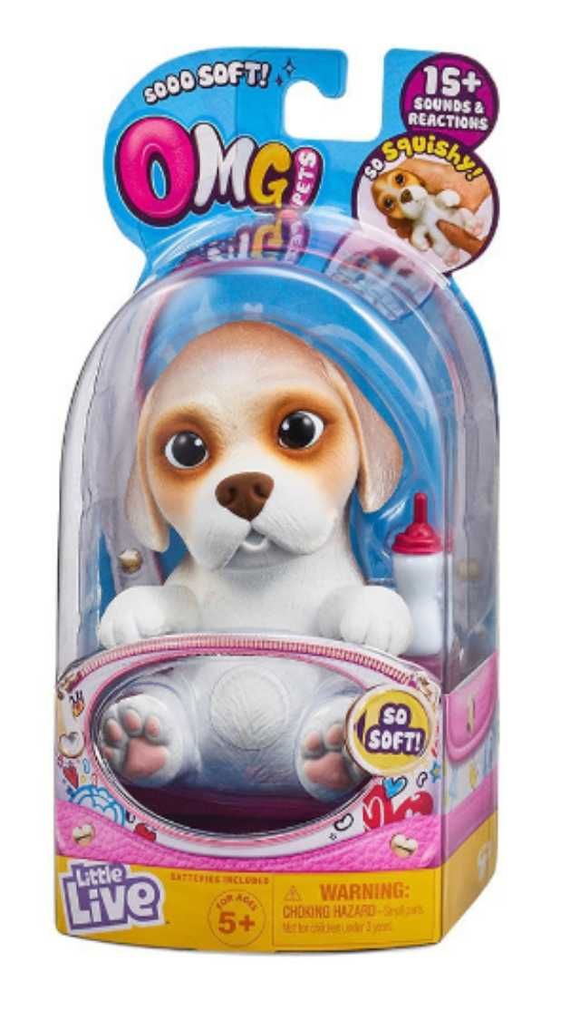 Интерактивный сквиши-щенок OMG Pets - мечта каждого ребенка!!