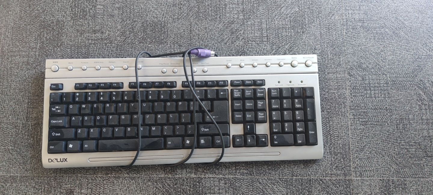 Kit tastatura Delux + Mouse A4 tech