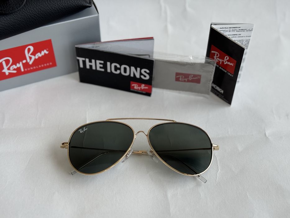 Ochelari de soare Ray Ban R0101S Aviator Reverse Noi