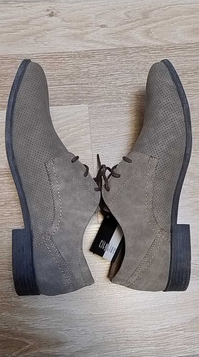 Pantofi bărbătești City Line, mărimea 44, maro