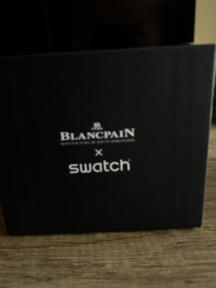 Vand ceas editie limitata Blancpain x Swatch - Antarctic Ocean