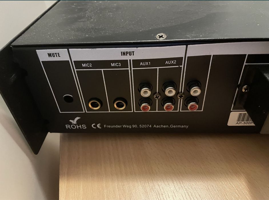 Jackson AP-300P (130V) ampluficator cu mixer, 130W / 100V
