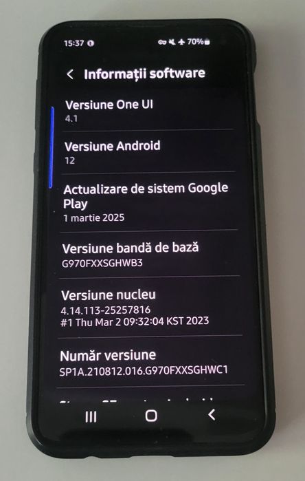 Samsung S10e, dual SIM, 128GB, 6GB RAM